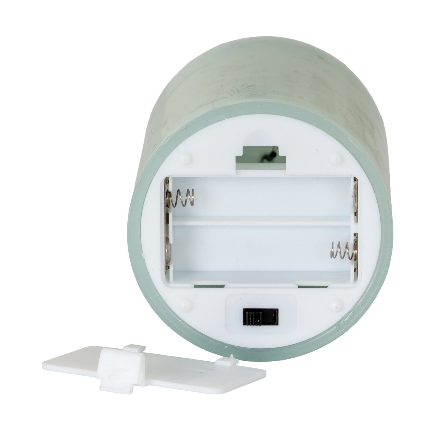 Luxe Collection Melt Effect 6x8 Sage LED Wax Candle - Candles from the Quanta Home collection.