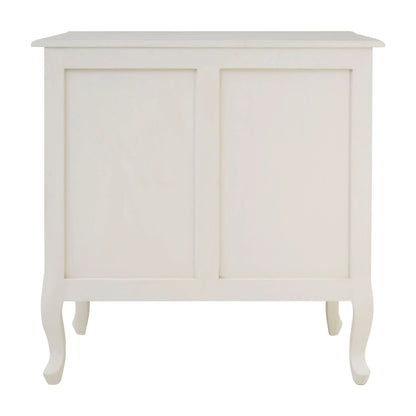 Seine White Chest of 3 Drawers