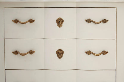 Seine White Chest of 3 Drawers