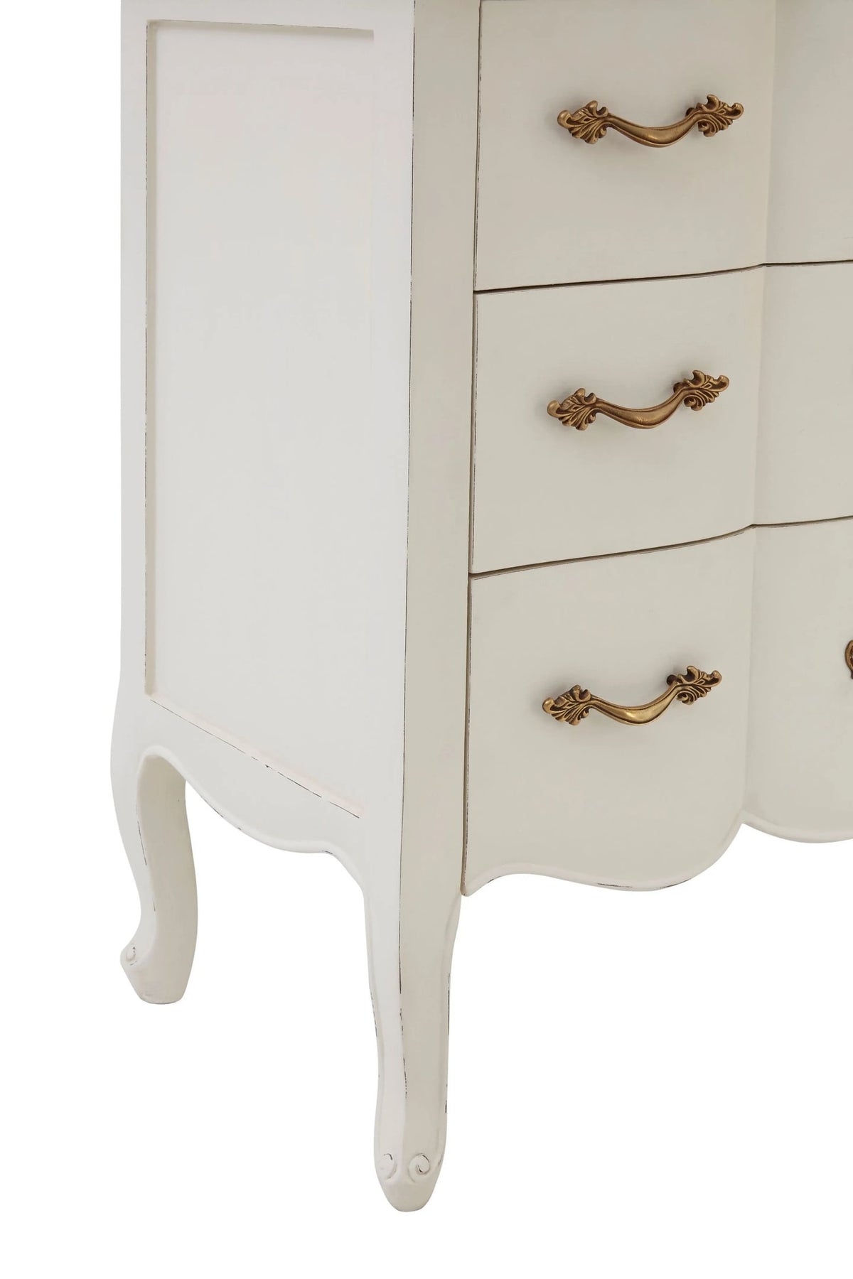 Seine White Chest of 3 Drawers