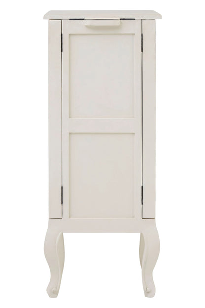 Seine White Small Chest of 5 Drawers