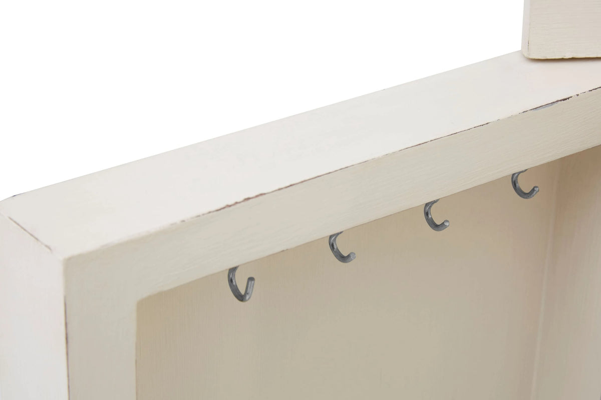 Seine White Small Chest of 5 Drawers