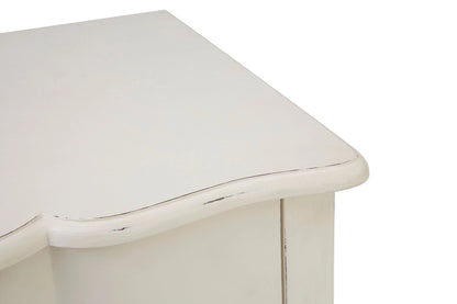 Seine White Chest of 5 Drawers