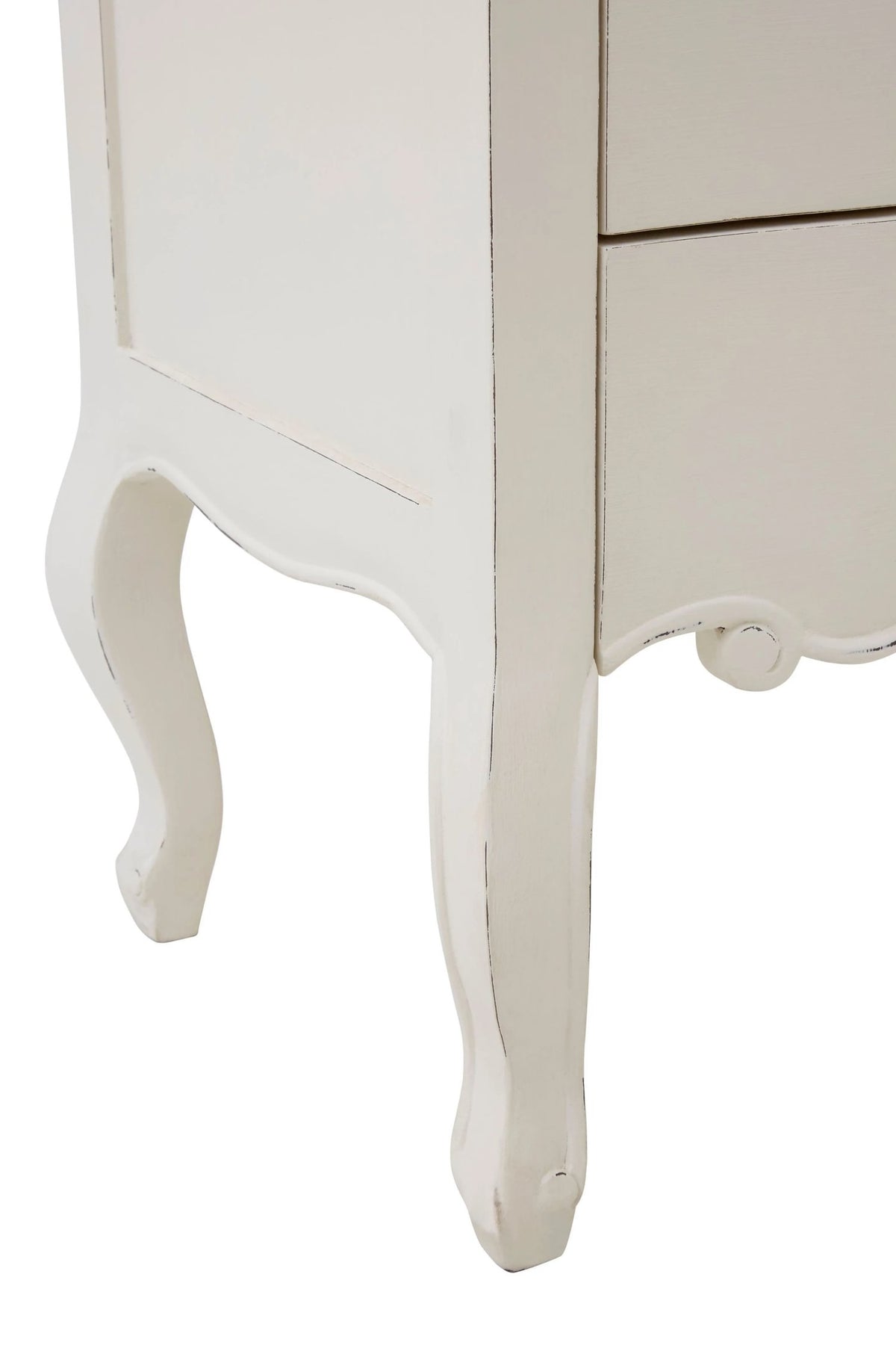 Seine White Chest of 5 Drawers