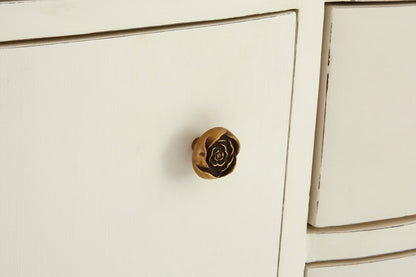 Seine 6 Drawer White Sideboard