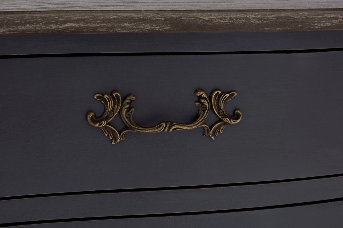 Seine Two Door Dark Grey Sideboard