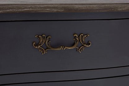 Seine Two Door Dark Grey Sideboard