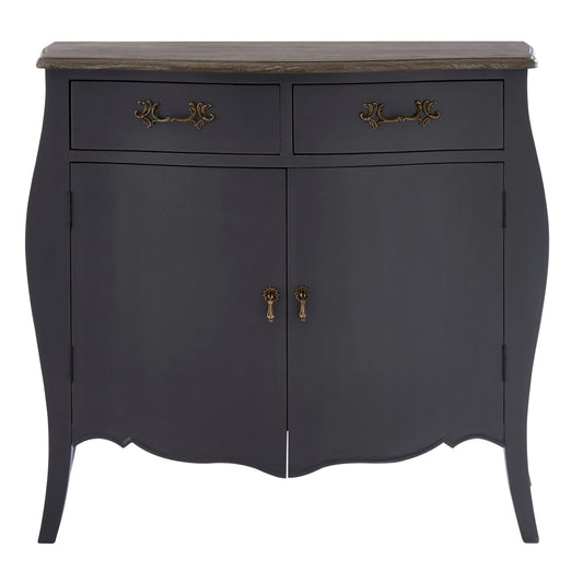 Seine Two Door Dark Grey Sideboard