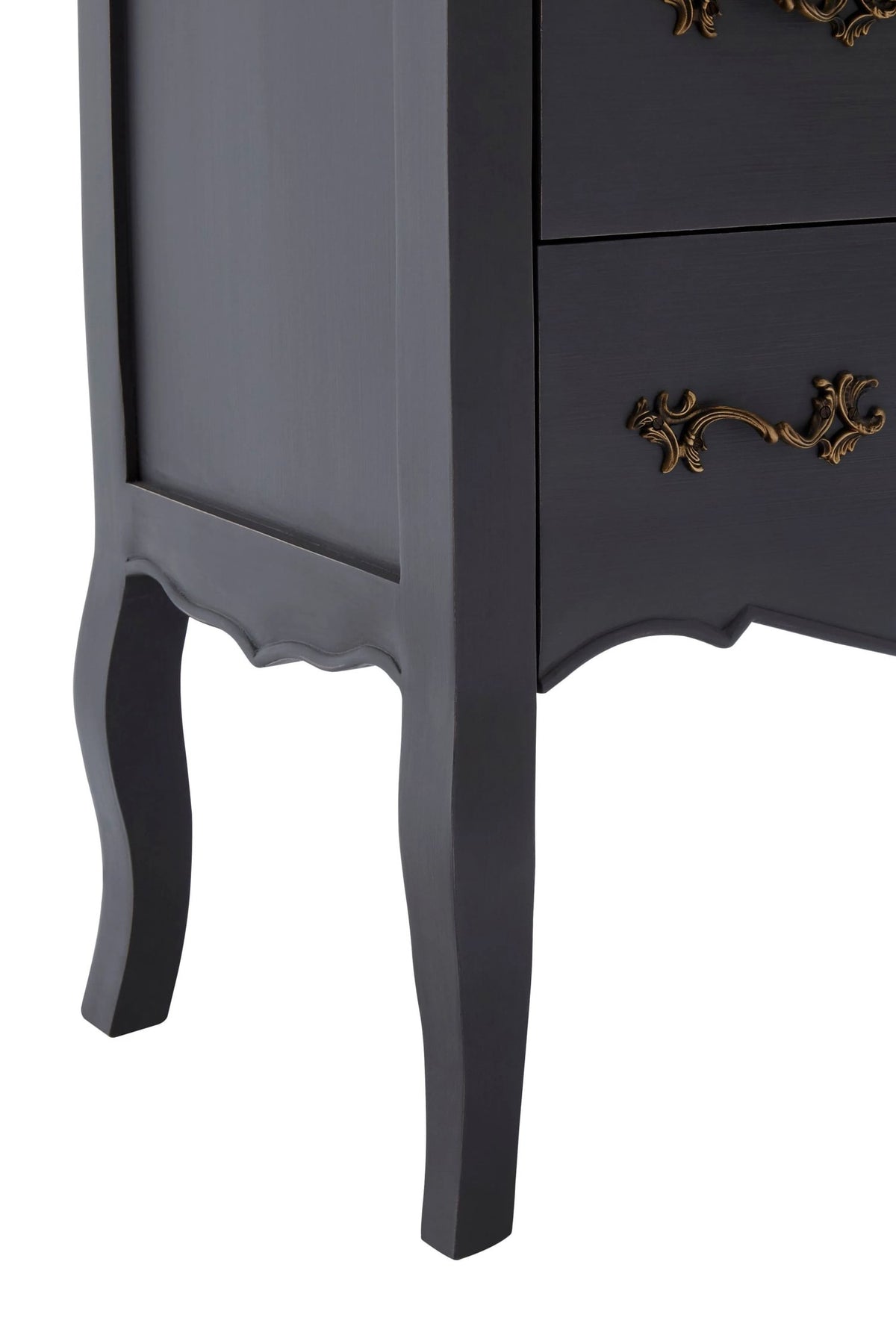 Seine Dark Grey Chest of 4 Drawers