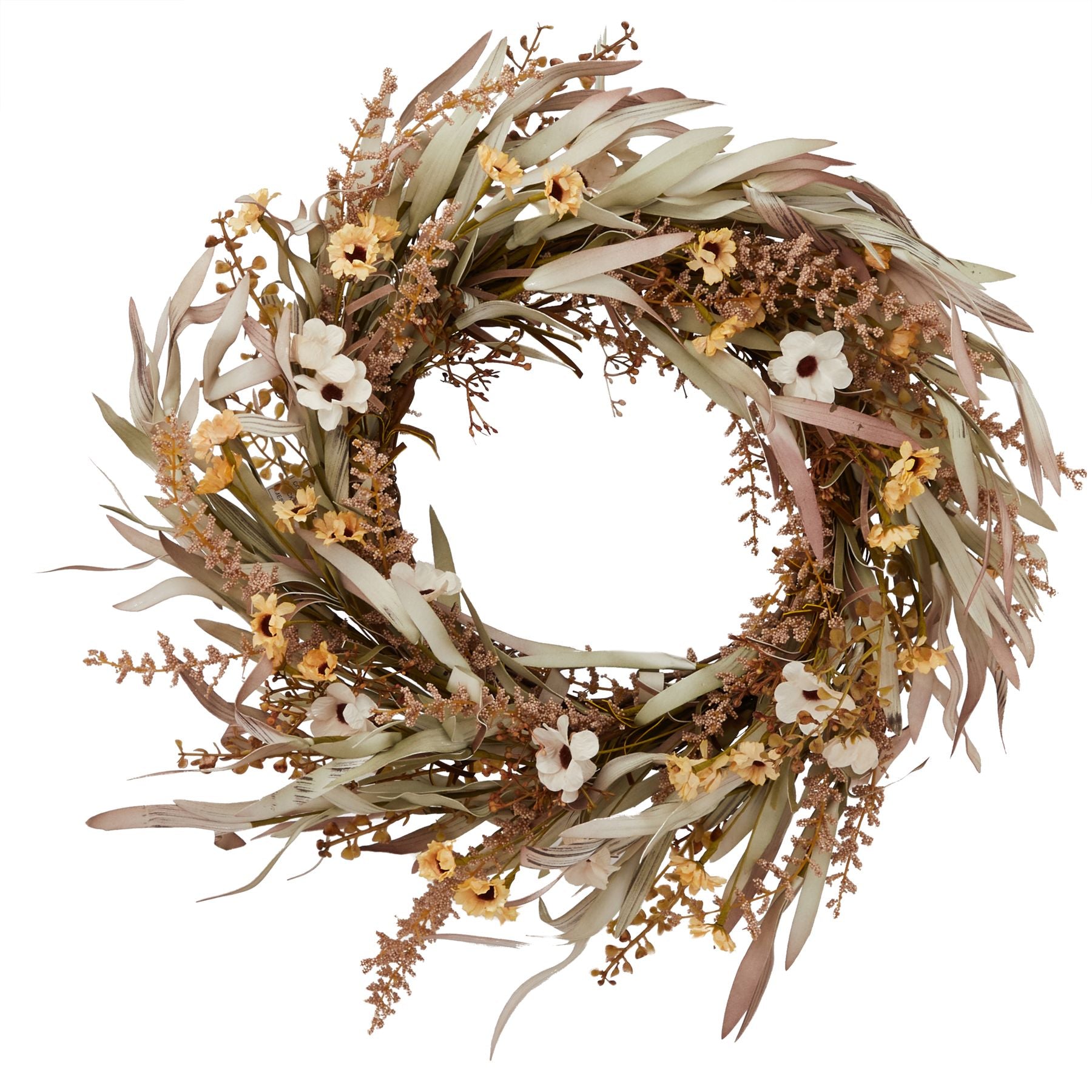 Amelie Wreath - All Artificial Flowers from the Quanta Home collection.