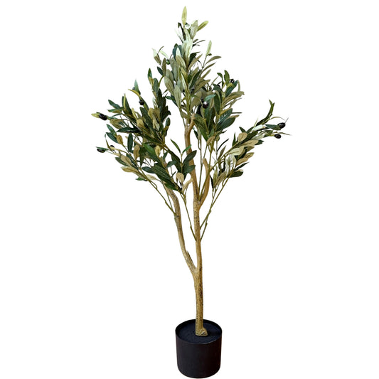 Calabria Small Olive Tree - All Artificial Potted Plants from the Quanta Home collection.