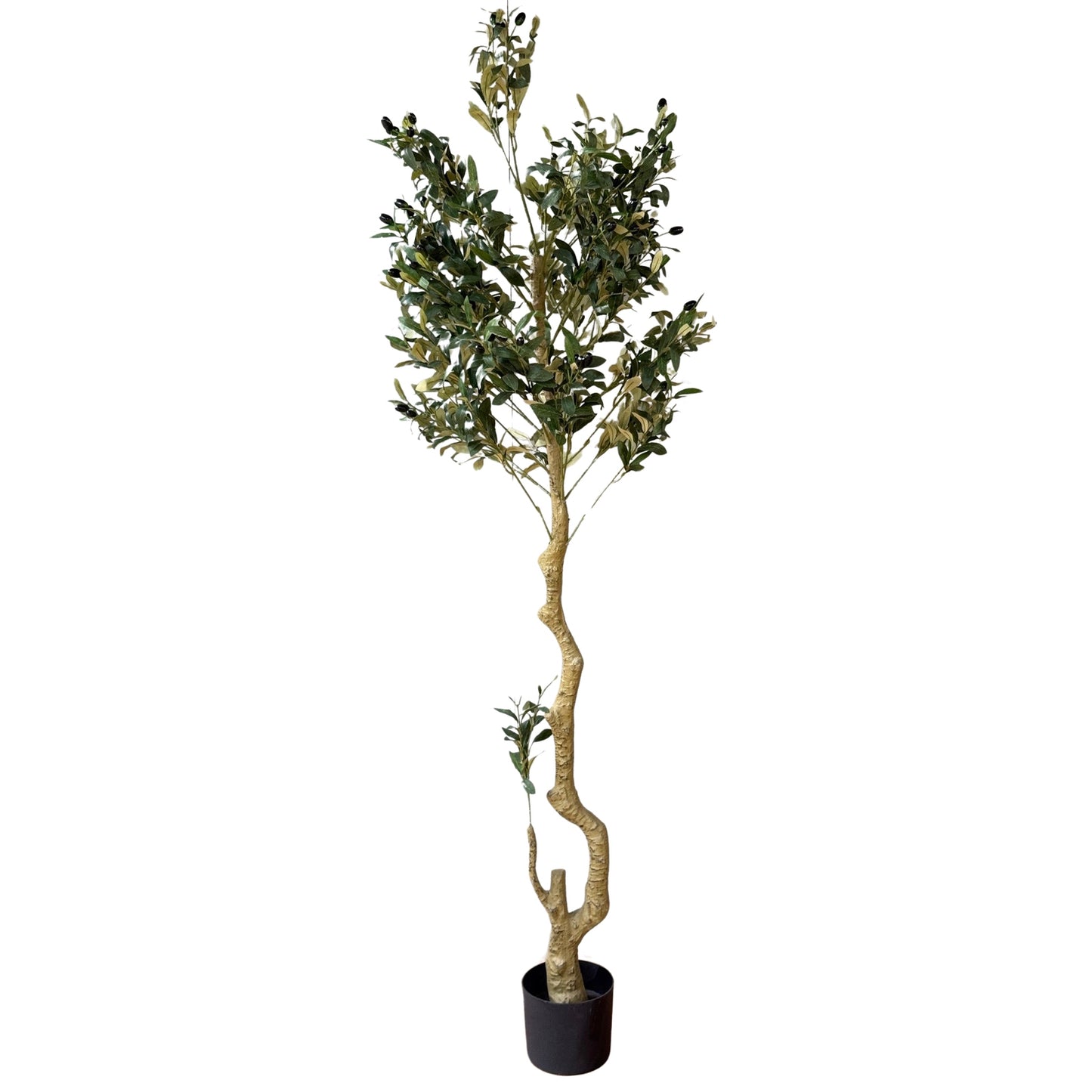 Calabria Large Olive Tree - All Artificial Potted Plants from the Quanta Home collection.