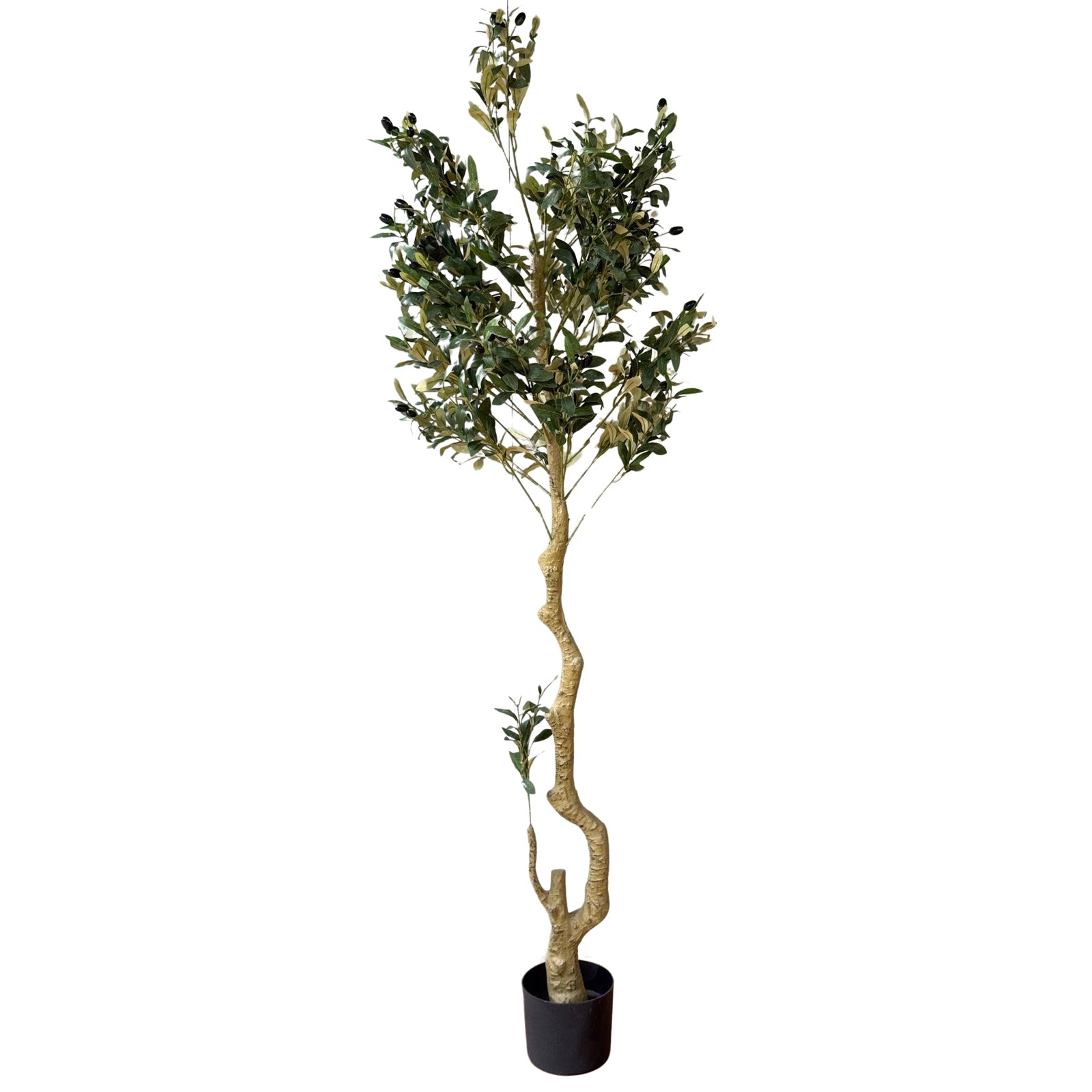 Calabria Large Olive Tree - All Artificial Potted Plants from the Quanta Home collection.