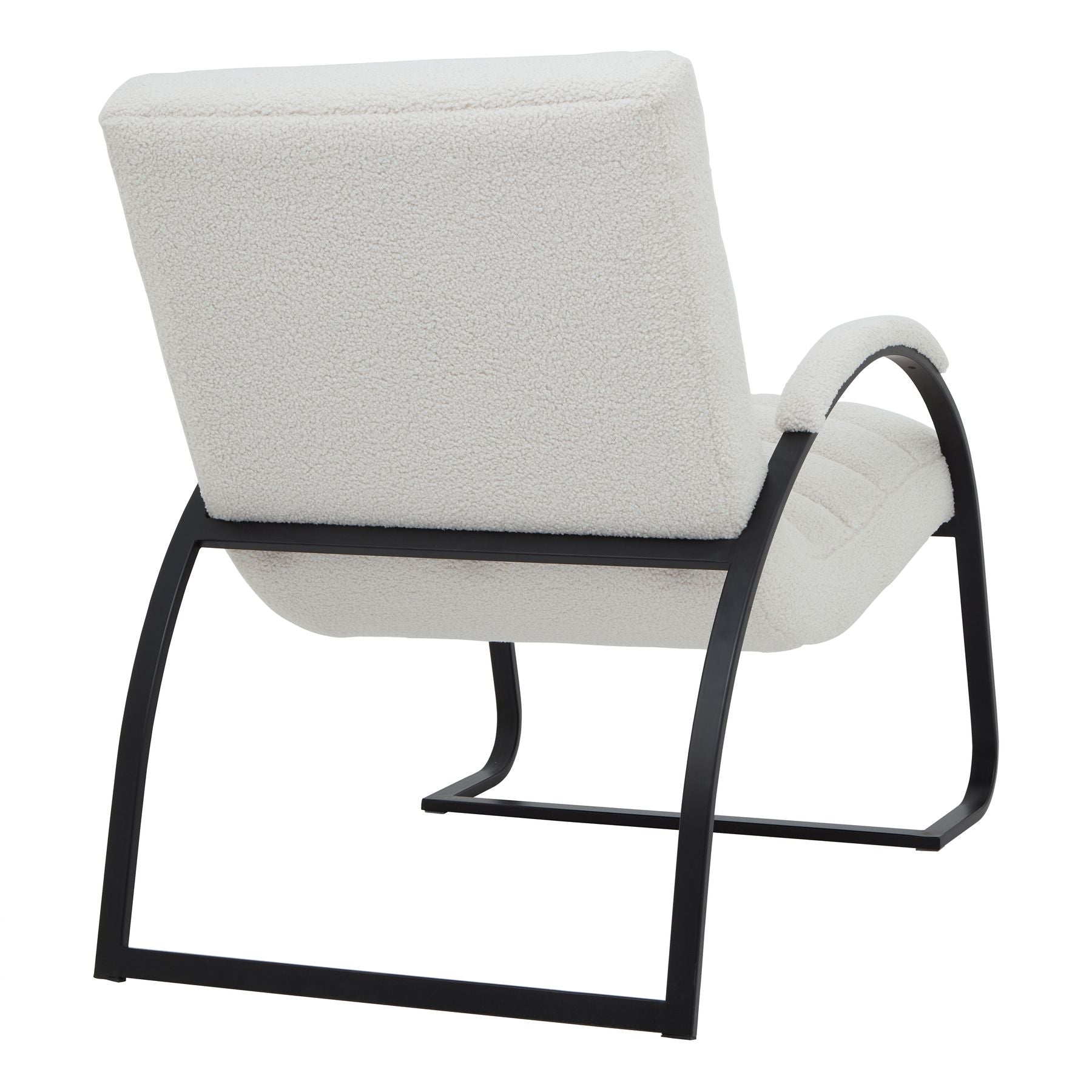 Boucle Ribbed Ark Chair - Occasional Chairs from the Quanta Home collection.