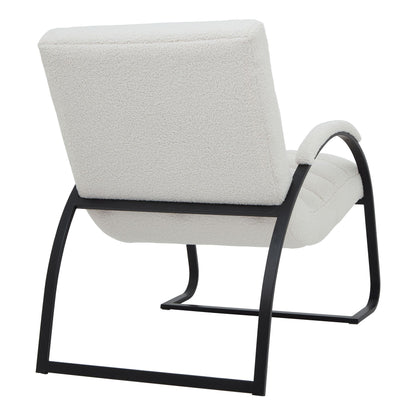 Boucle Ribbed Ark Chair - Occasional Chairs from the Quanta Home collection.