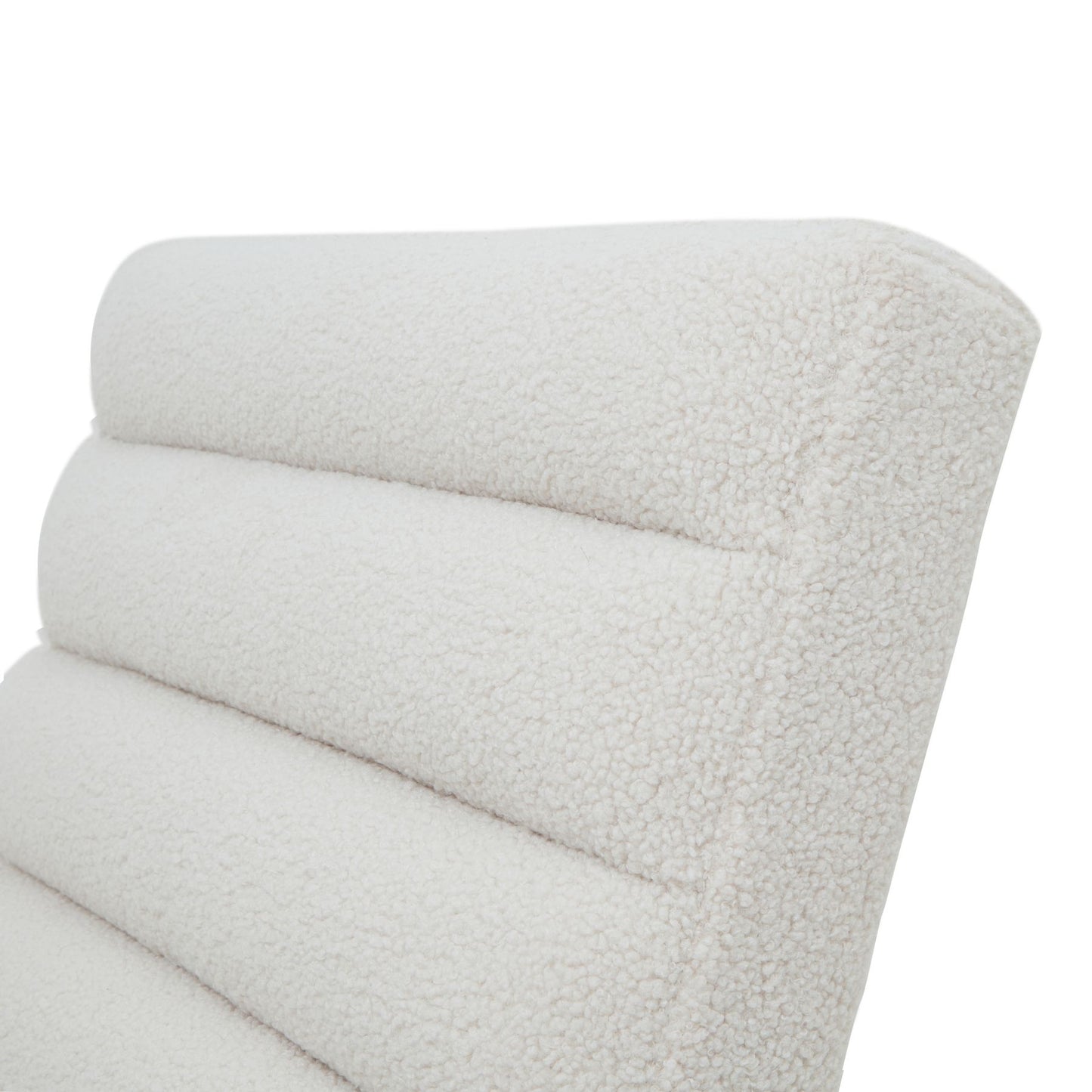 Boucle Ribbed Ark Chair - Occasional Chairs from the Quanta Home collection.