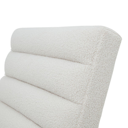 Boucle Ribbed Ark Chair - Occasional Chairs from the Quanta Home collection.