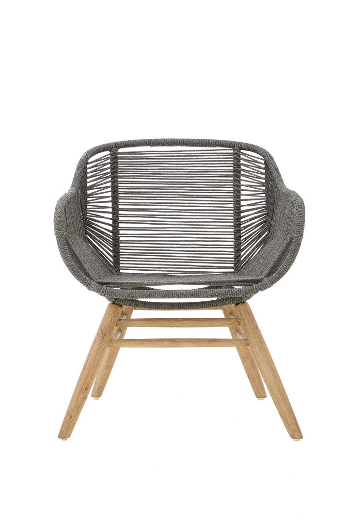 Weave Grey Rope Armchair