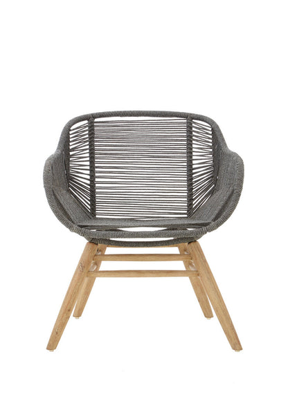 Weave Grey Rope Armchair