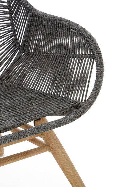 Weave Grey Rope Armchair