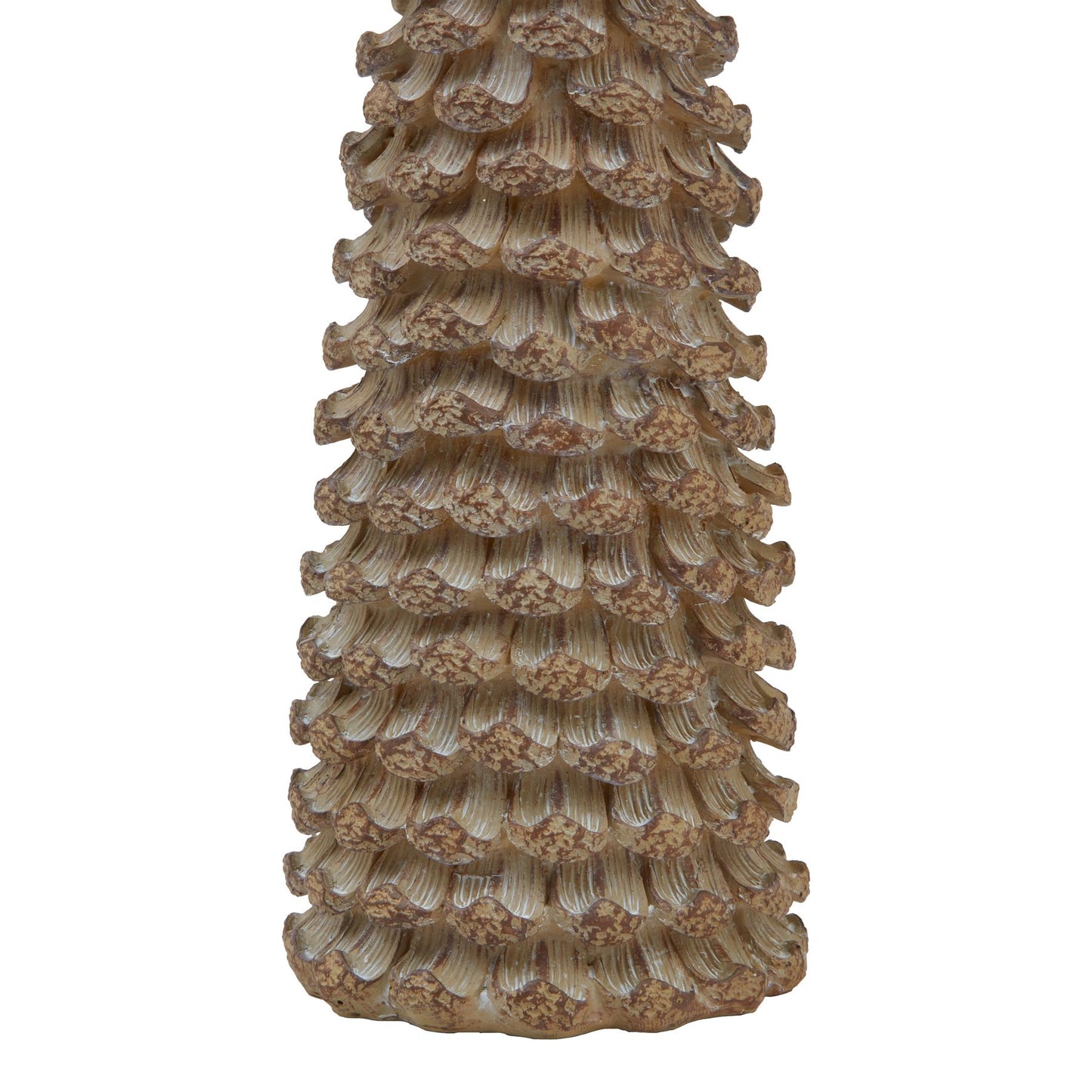 Large Beige Cedar Tree With Star - Christmas Room Decorations from the Quanta Home collection.