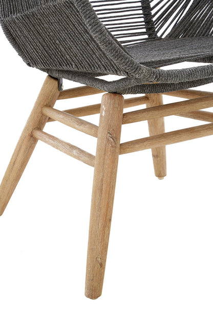 Weave Grey Rope Armchair