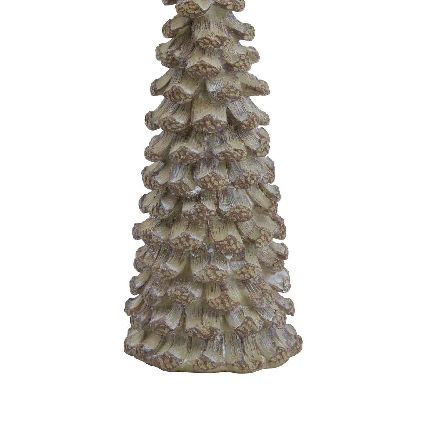 Small Beige Cedar Tree With Star - Christmas Room Decorations from the Quanta Home collection.