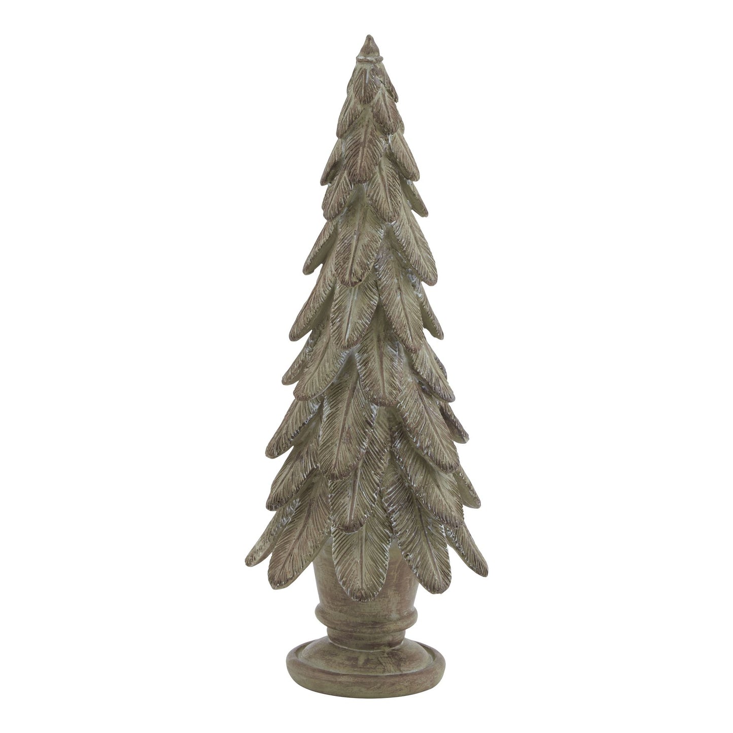Large Spruce Tree Sculpture - Christmas Room Decorations from the Quanta Home collection.