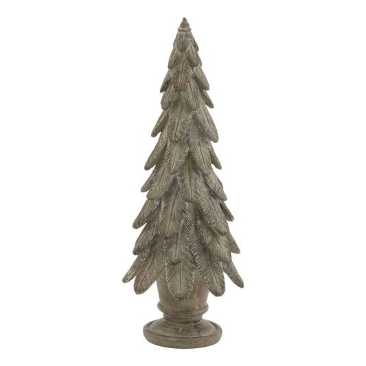 Large Spruce Tree Sculpture - Christmas Room Decorations from the Quanta Home collection.