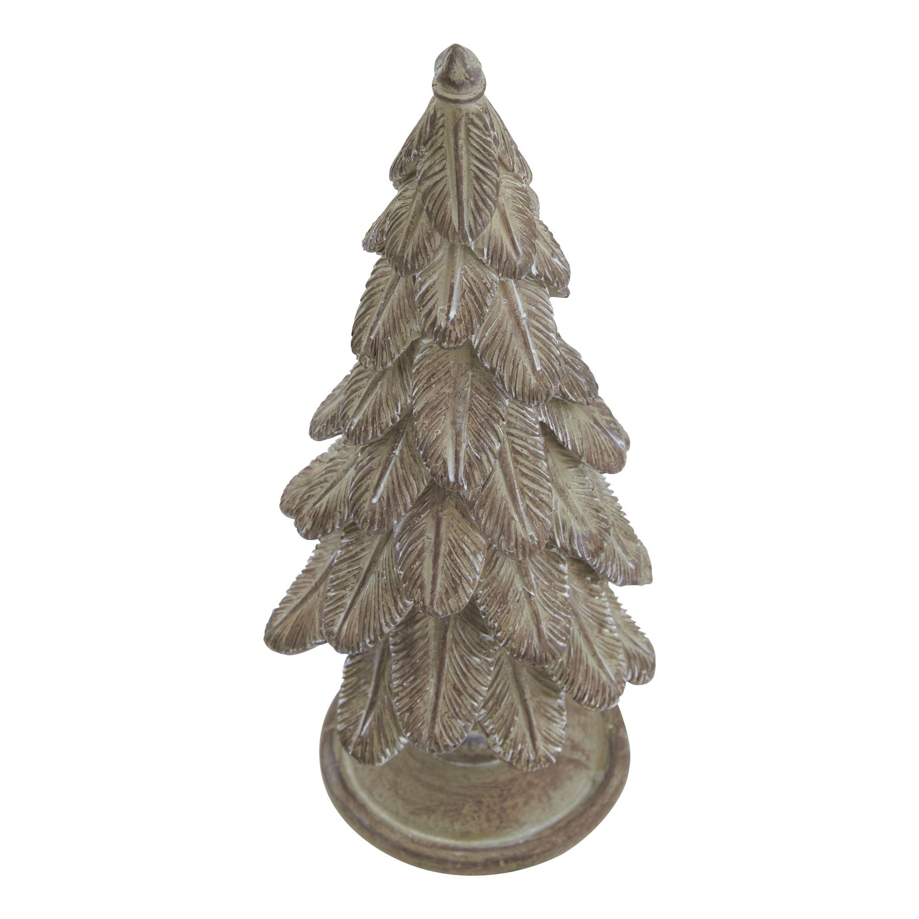 Medium Spruce Tree Sculpture - Christmas Room Decorations from the Quanta Home collection.