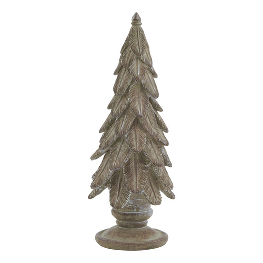 Medium Spruce Tree Sculpture - Christmas Room Decorations from the Quanta Home collection.