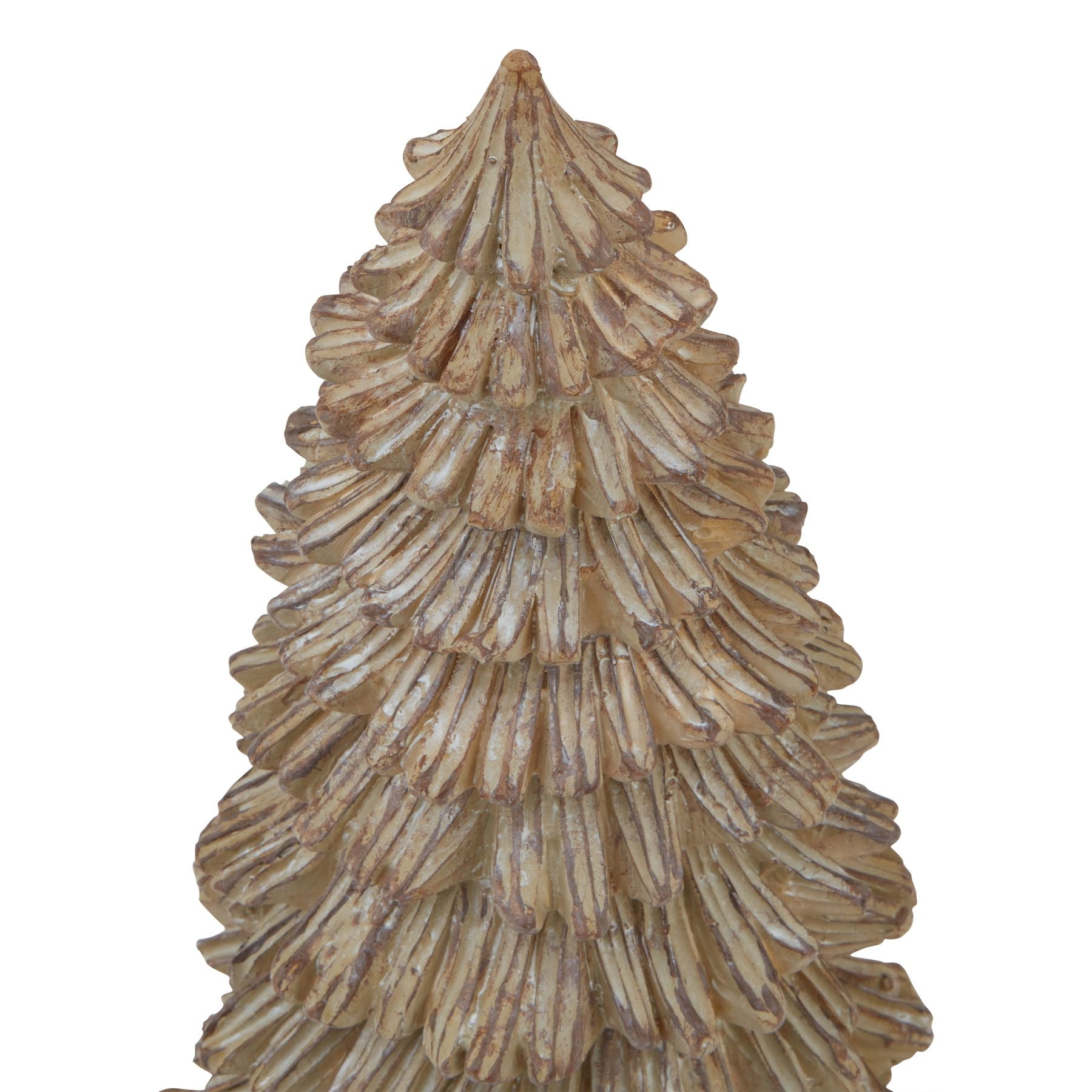 Medium Pine Tree Sculpture - Christmas Room Decorations from the Quanta Home collection.