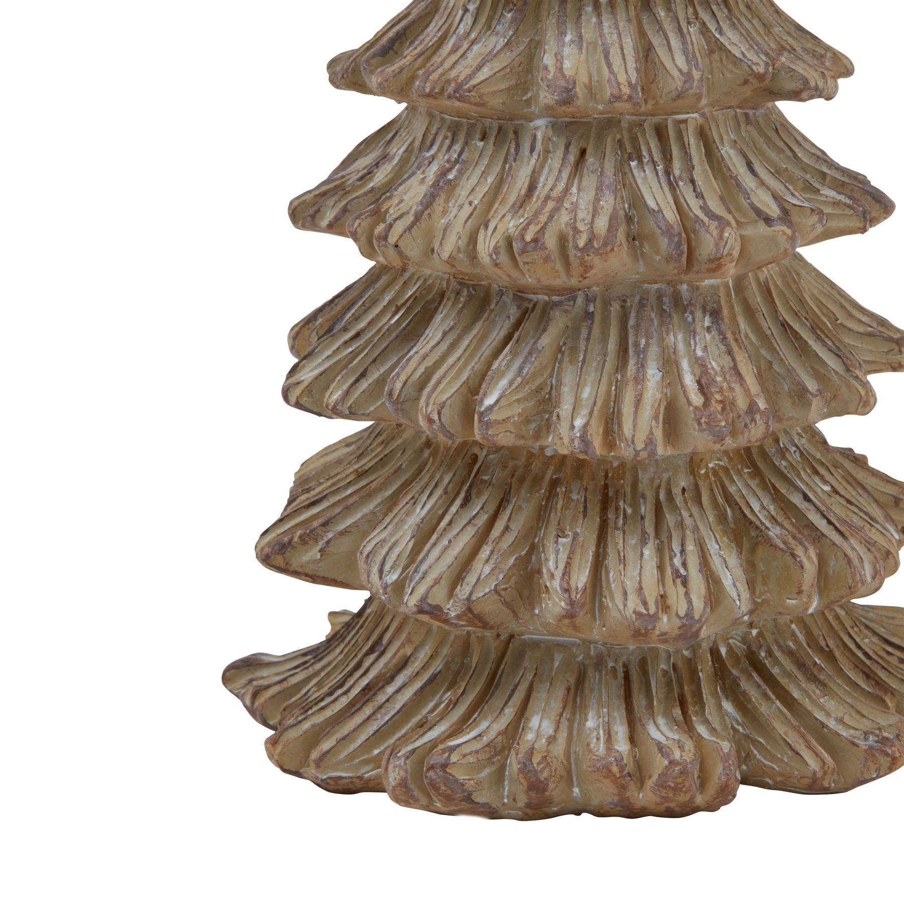 Medium Pine Tree Sculpture - Christmas Room Decorations from the Quanta Home collection.