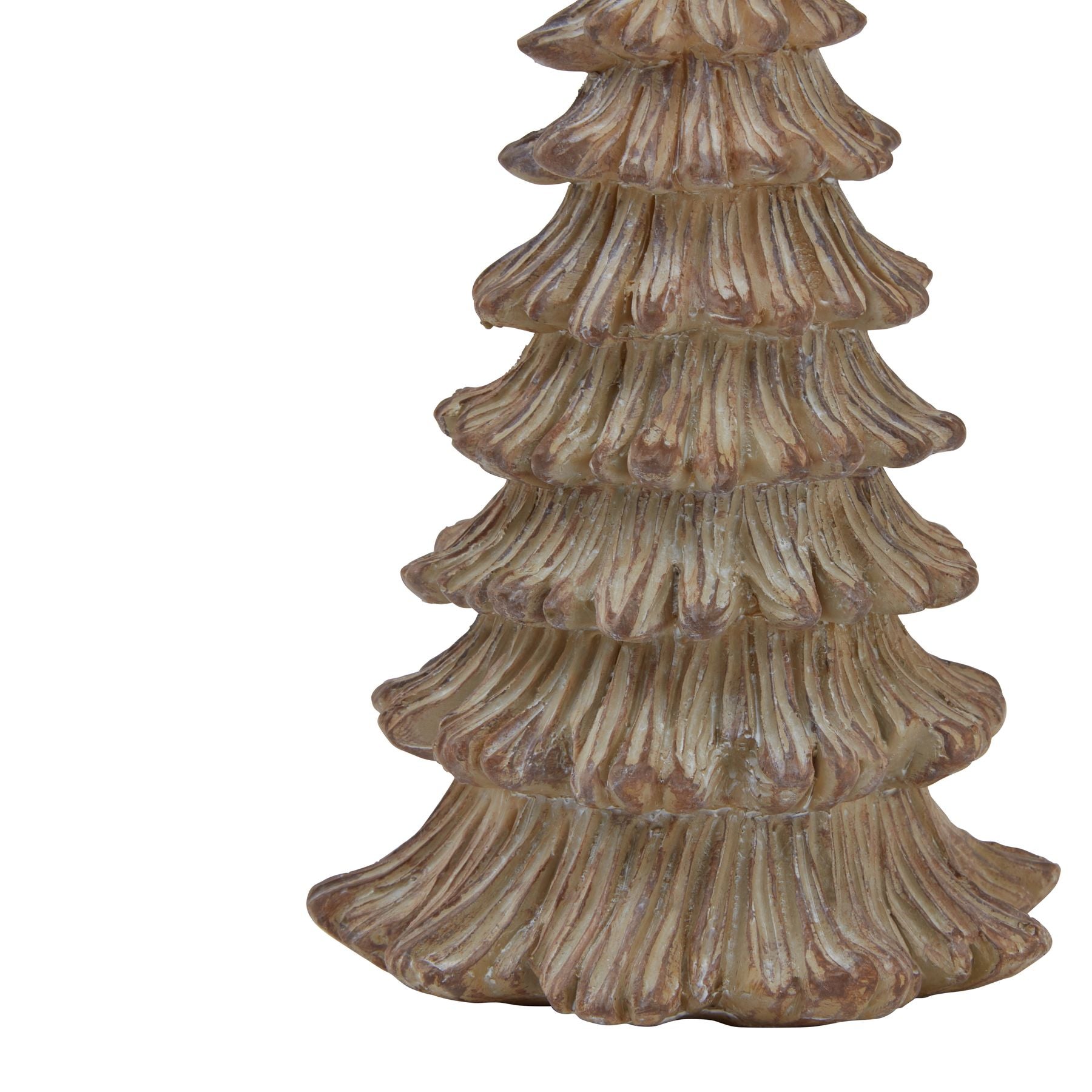 Small Pine Tree Sculpture - Christmas Room Decorations from the Quanta Home collection.