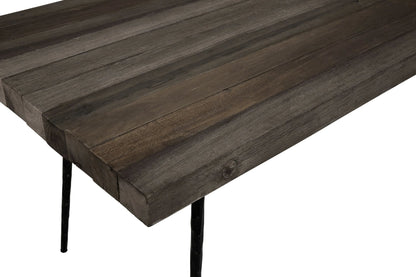 Forge Recycled Oak Wood Rectangular Dining Table