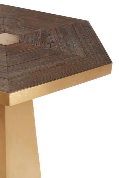 Colossus Large Hexagon End Table