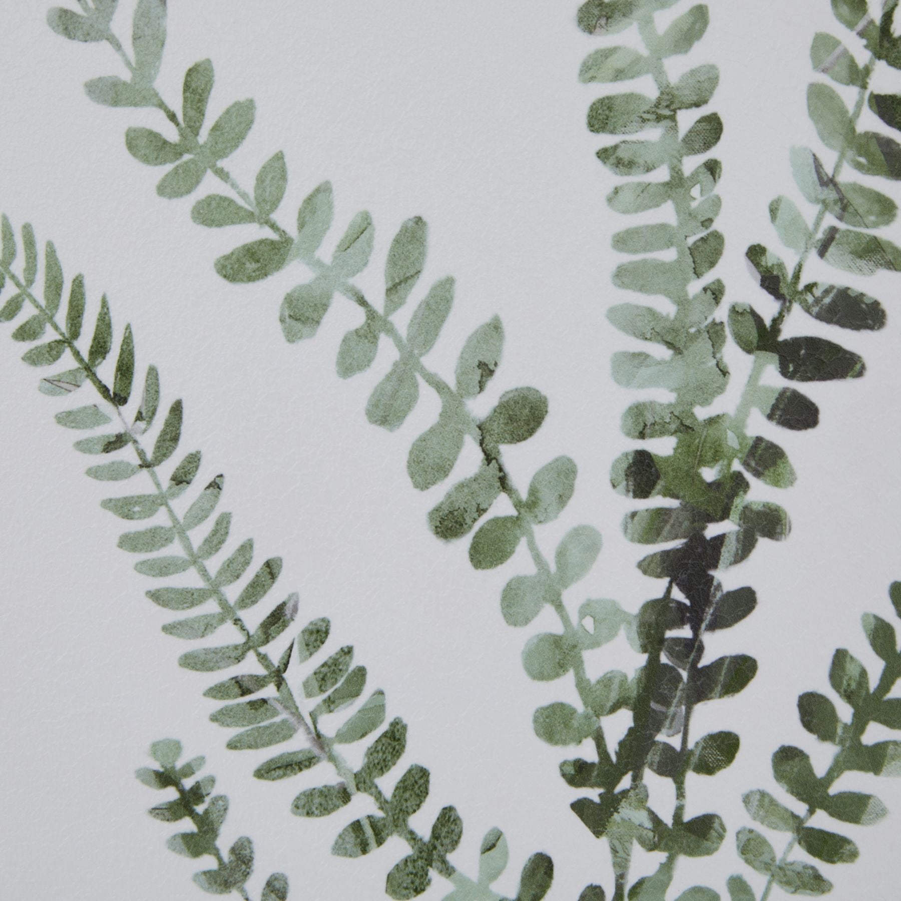 Watercolour Delicate Fern In Washed Wood Frame - Printed Art from the Quanta Home collection.