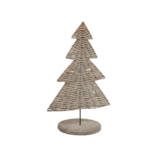 The Noel Collection Wicker Tree Ornament - Christmas Decorations from the Quanta Home collection.