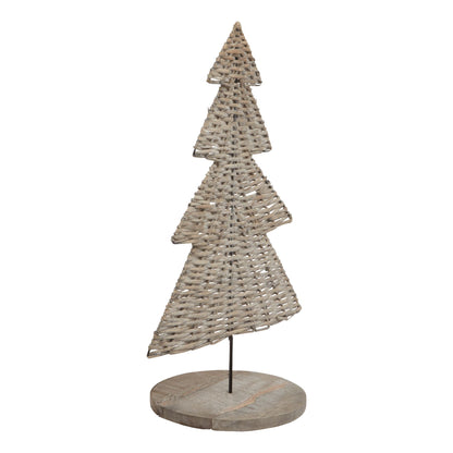 The Noel Collection Large Wicker Tree Ornament - Christmas Decorations from the Quanta Home collection.