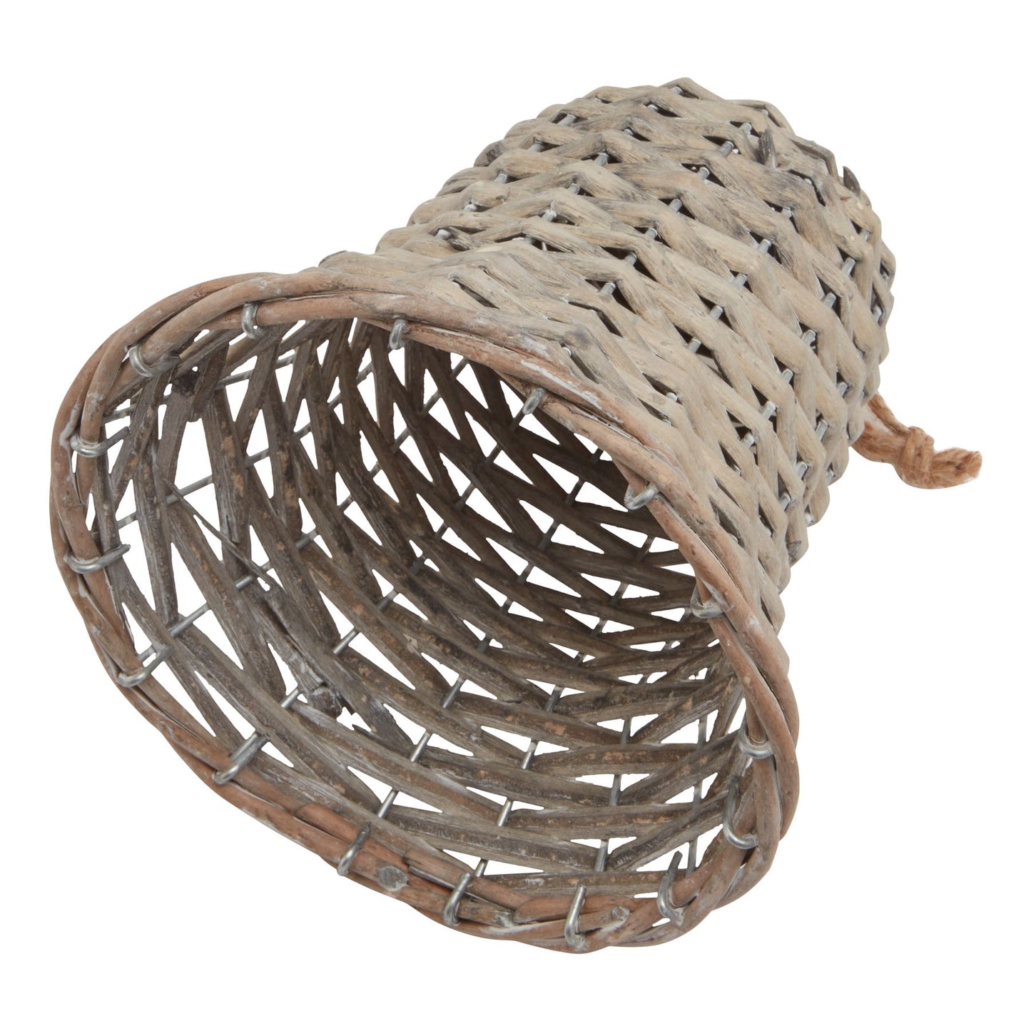 The Noel Collection Large Wicker Bell Decoration - Christmas Decorations from the Quanta Home collection.