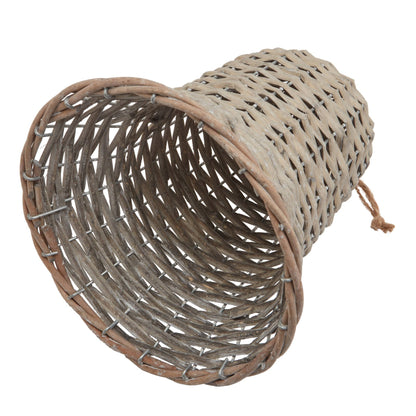 The Noel Collection Extra Large Wicker Bell Decoration - Christmas Decorations from the Quanta Home collection.