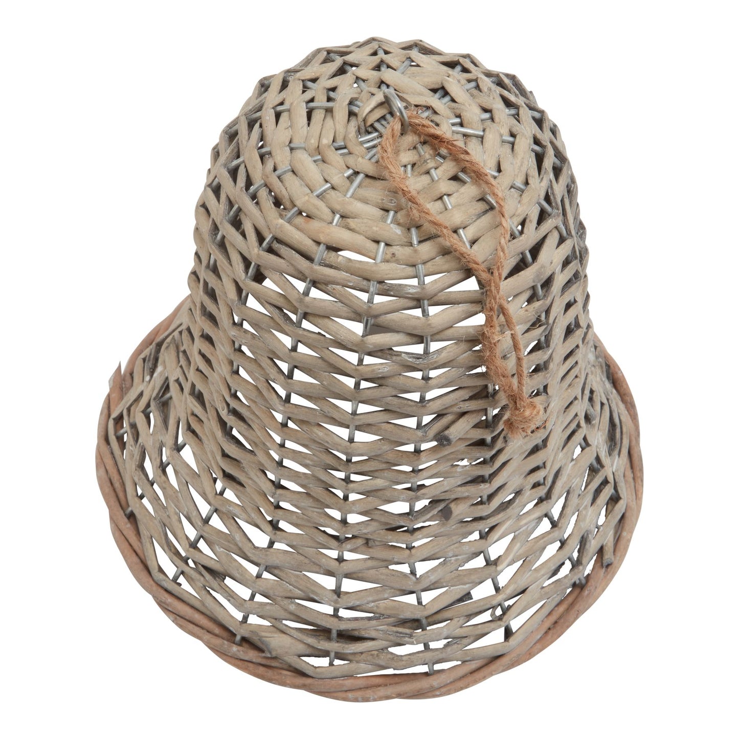 The Noel Collection Extra Large Wicker Bell Decoration - Christmas Decorations from the Quanta Home collection.