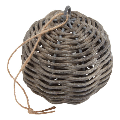 The Noel Collection Wicker Bauble - Christmas Decorations from the Quanta Home collection.