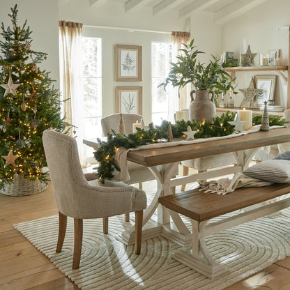 The Noel Collection Wicker Bauble - Christmas Decorations from the Quanta Home collection.