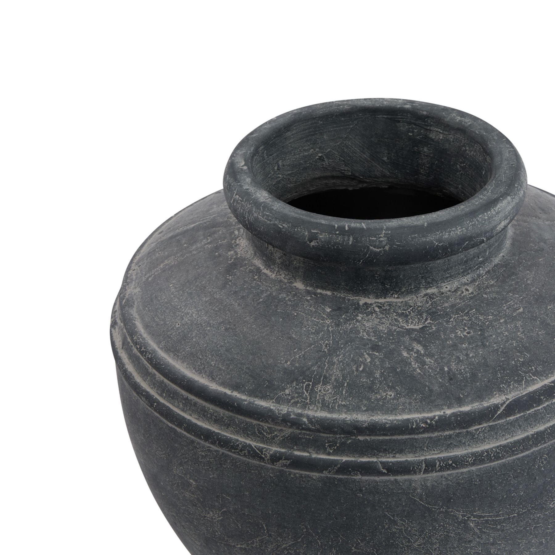 Amalfi Grey Water Pot - Indoor Planters from the Quanta Home collection.