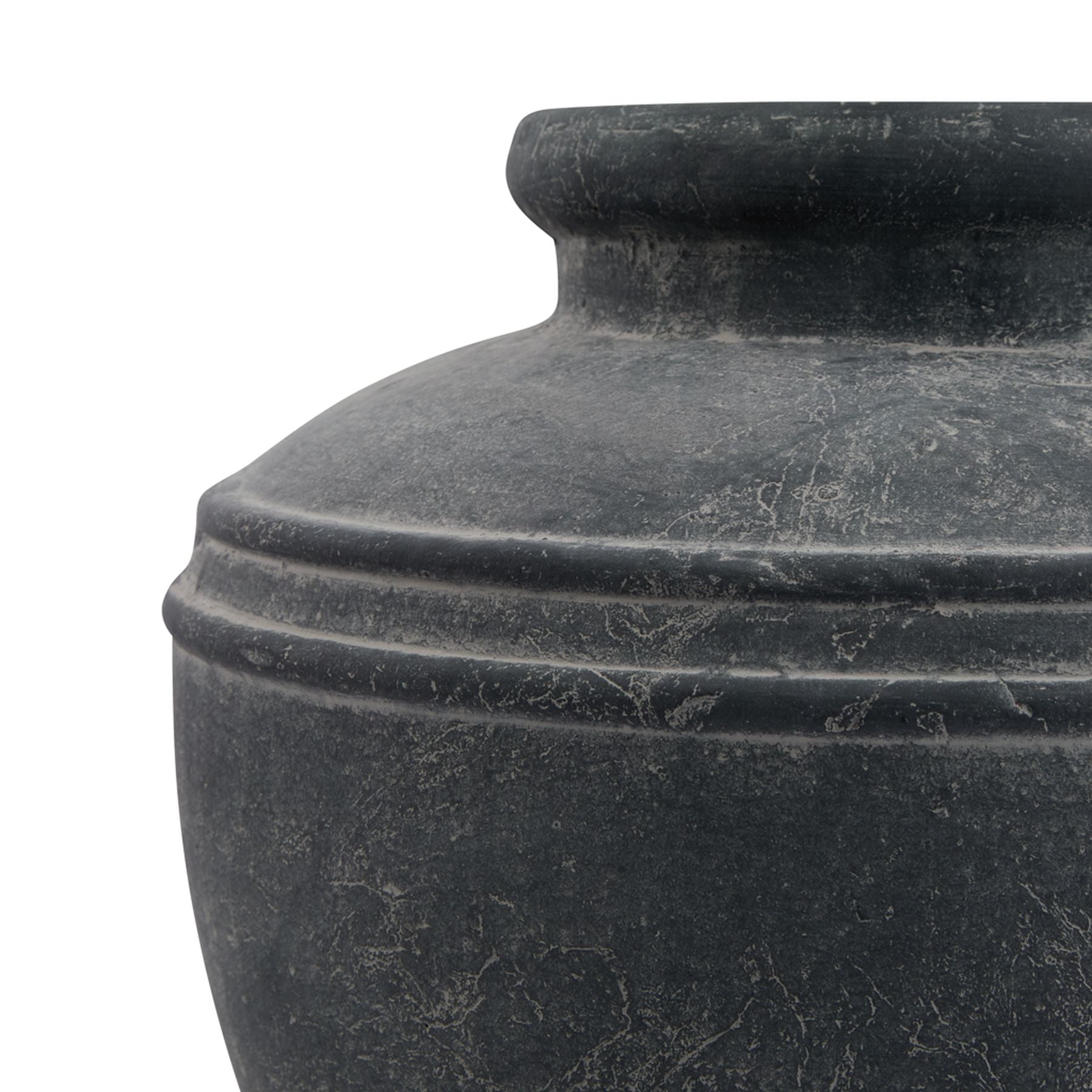 Amalfi Grey Water Pot - Indoor Planters from the Quanta Home collection.