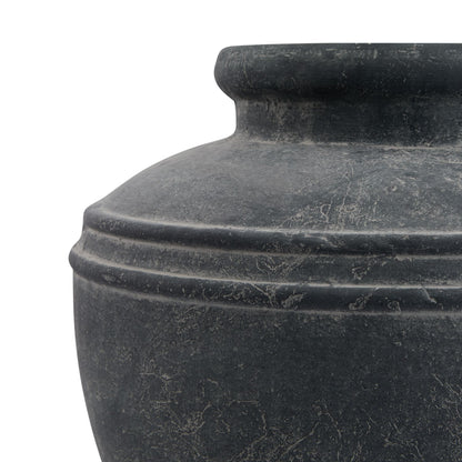 Amalfi Grey Water Pot - Indoor Planters from the Quanta Home collection.