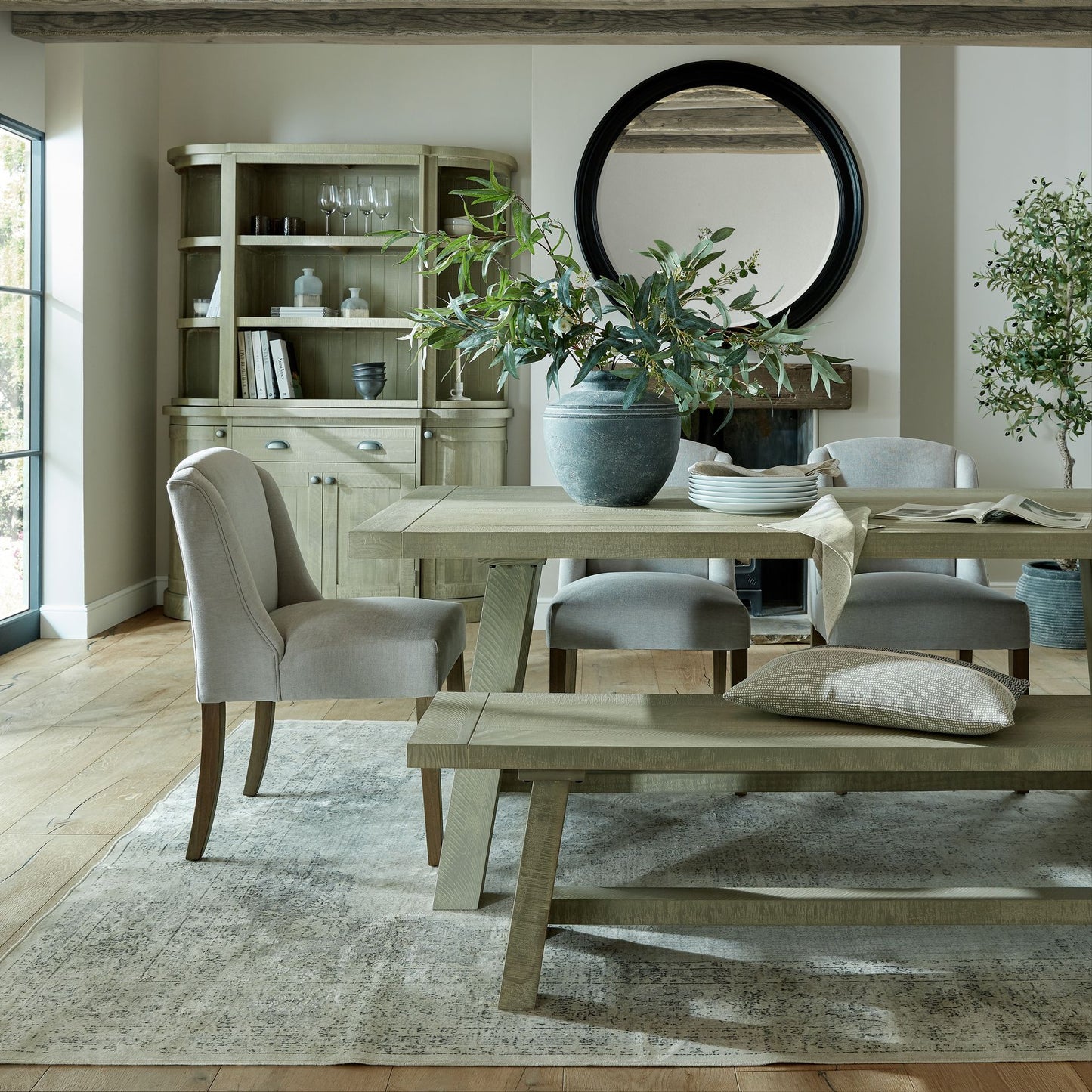 Amalfi Grey Water Pot - Indoor Planters from the Quanta Home collection.