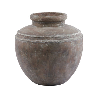 Siena Large Brown Water Pot - Indoor Planters from the Quanta Home collection.