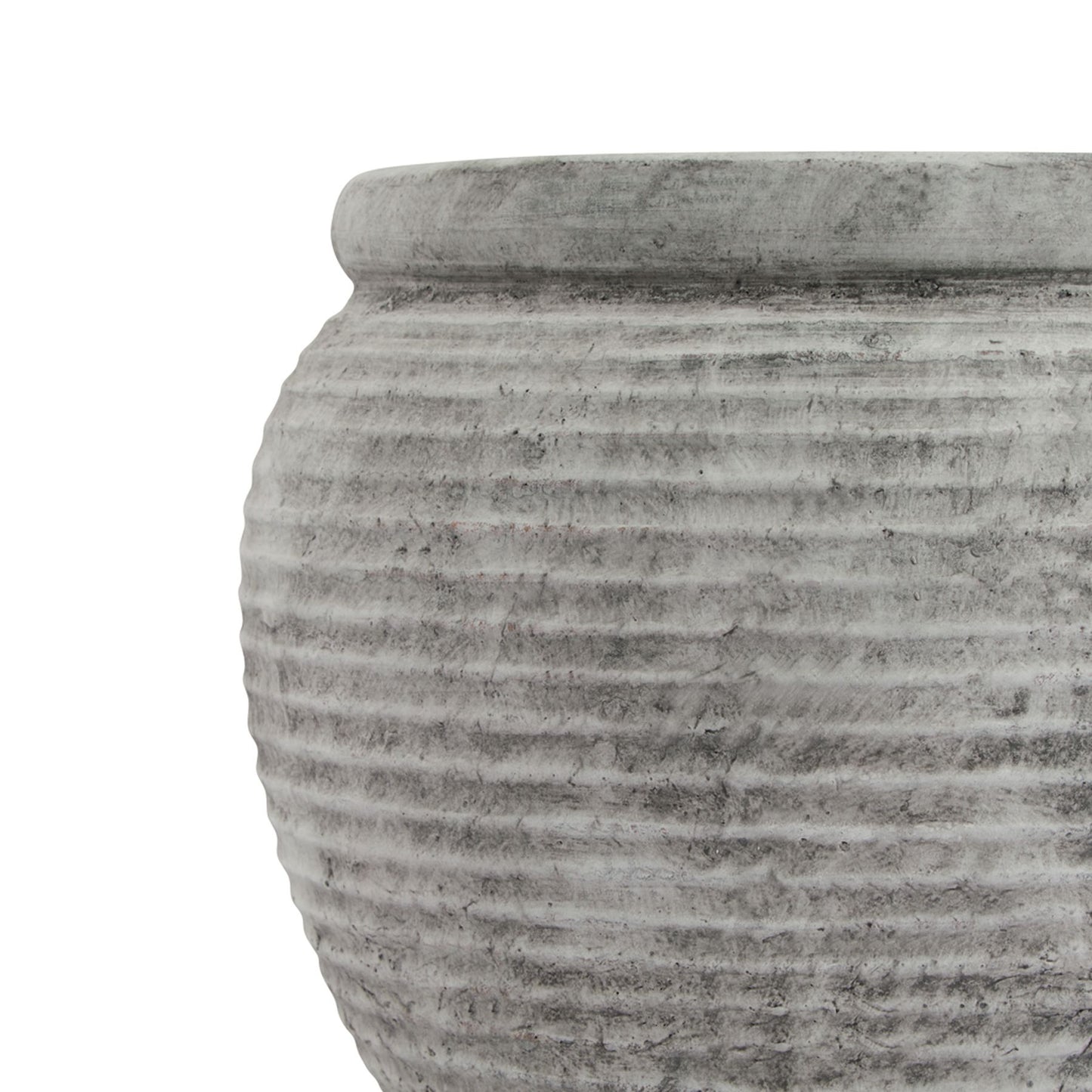 Athena Rimmed Plant Pot - Indoor Planters from the Quanta Home collection.